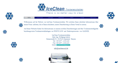 Desktop Screenshot of iceclean-co2.de
